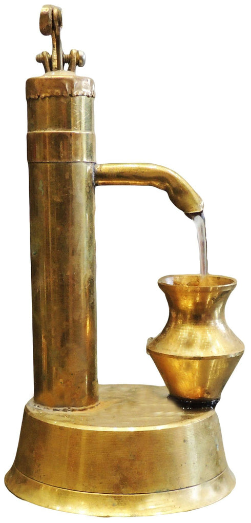 Brass Hand Pump Miniature Toy For Children 0.15Kg
